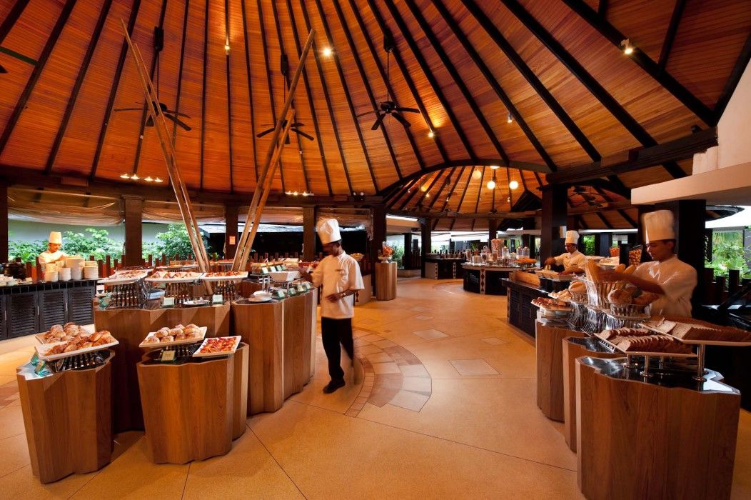 Hilton Maldives Iru Fushi Resort & Spa Dhigurah  레스토랑 사진